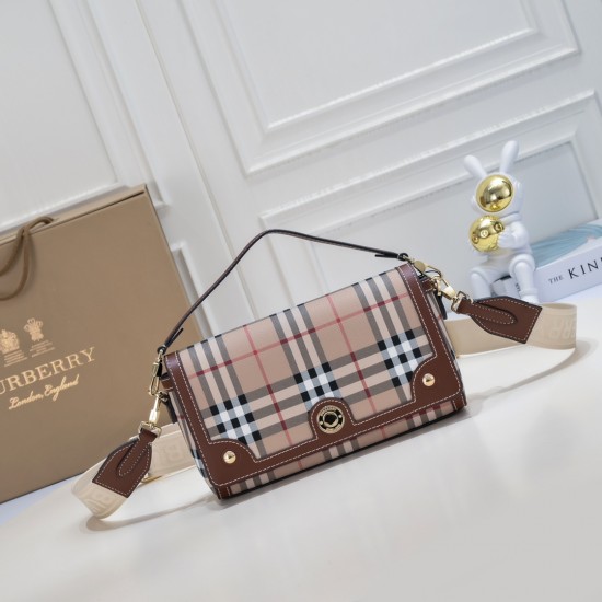 BURBERRY Top Handle Note Bag