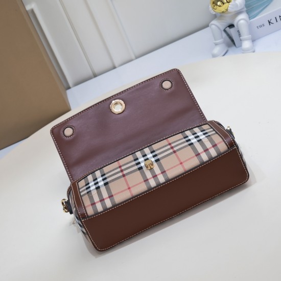 BURBERRY Top Handle Note Bag