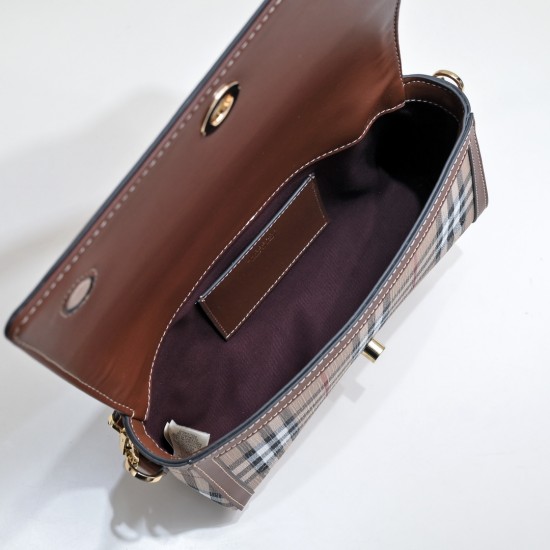 BURBERRY Top Handle Note Bag