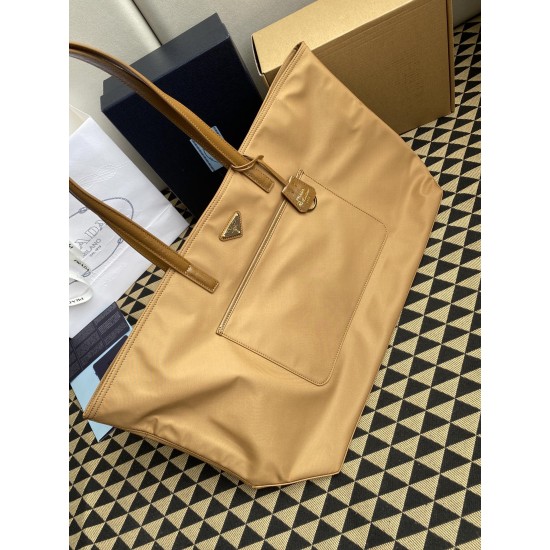 Prada Re Edition 1978 Large Re Nylon and Saffiano Leather Tote Bag