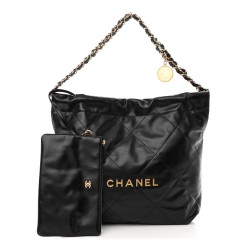 Chanel 22 Small Gold