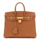  HERMES Togo Birkin 30 Gold