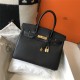 HERMES Togo Birkin 30 Black