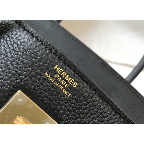 HERMES Togo Birkin 30 Black