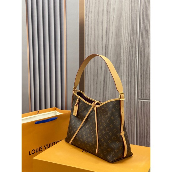  LOUIS VUITTON Monogram Carryall Medium